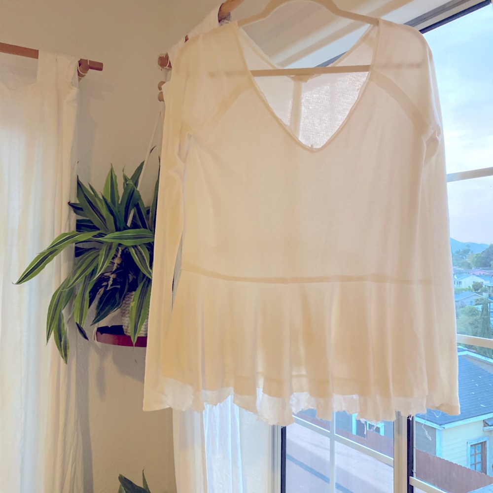 Free people White tunic top